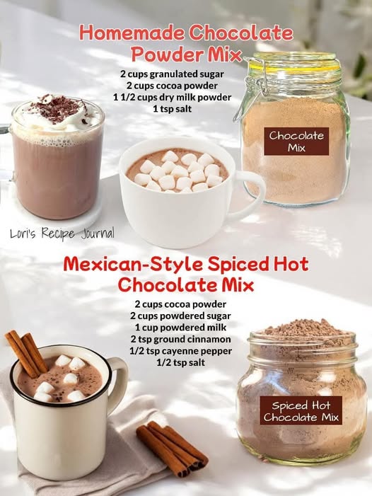 Spiced and sweet—your perfect cocoa mix!