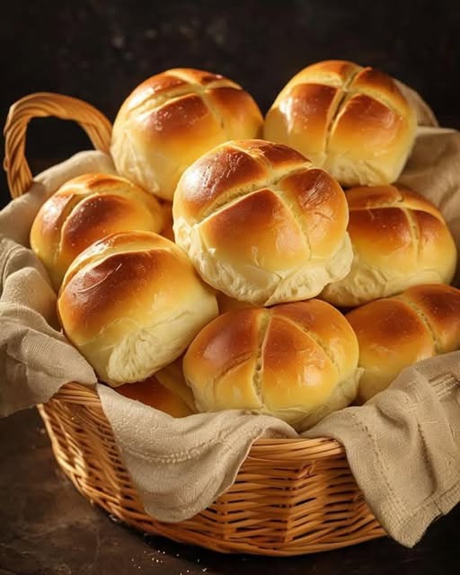 Easy 4-Ingredient Bread Rolls