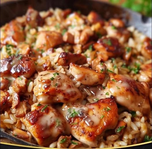 Hibachi Chicken & Rice Skillet Meal