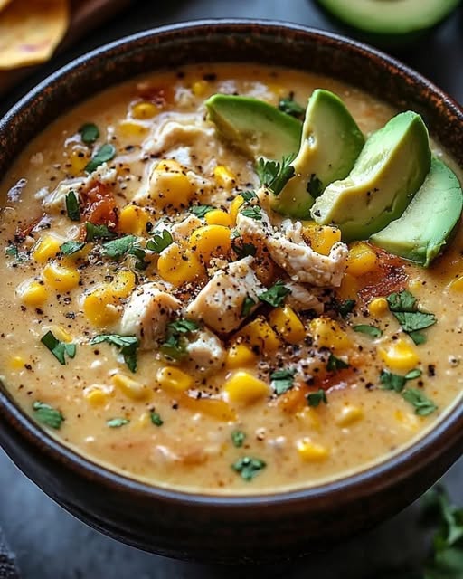 Mexican Street Corn White Chicken Chili