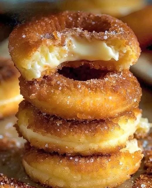 Churro Cheesecake Donut Cookies