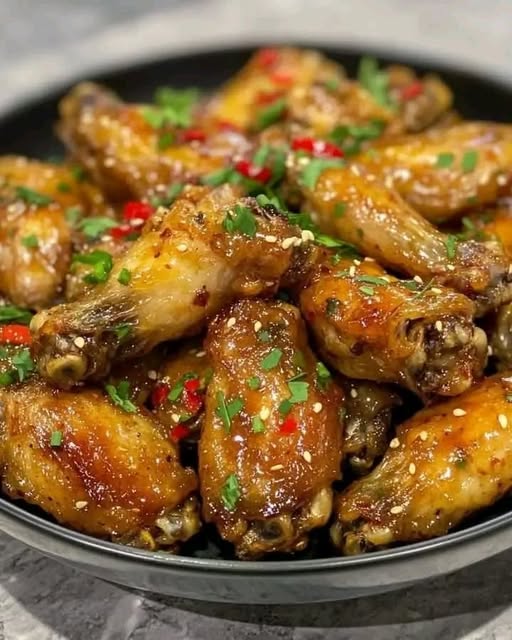 Sweet and Spicy Chicken Wings