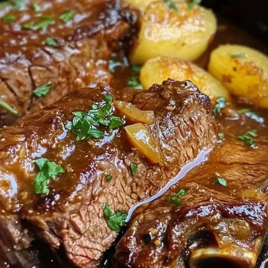 Slow Cooker Mississippi Ribeye Steaks with a Twist