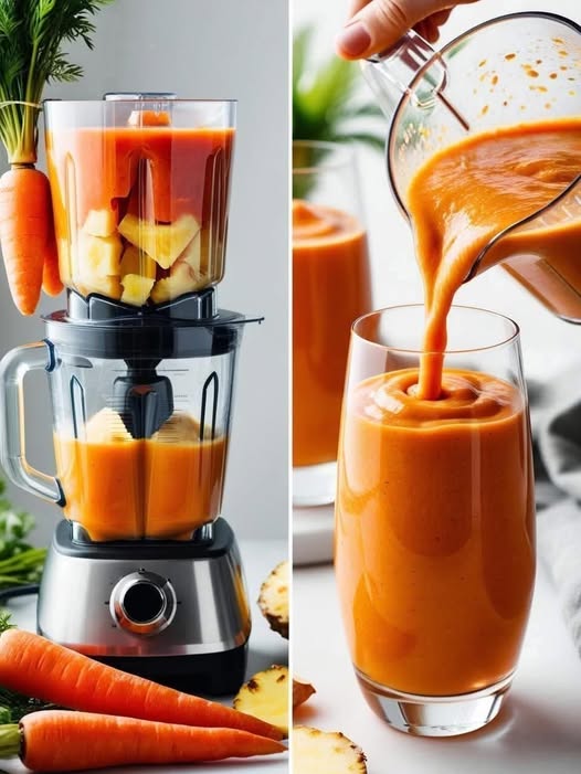 Carrot Pineapple Smoothie Recipe