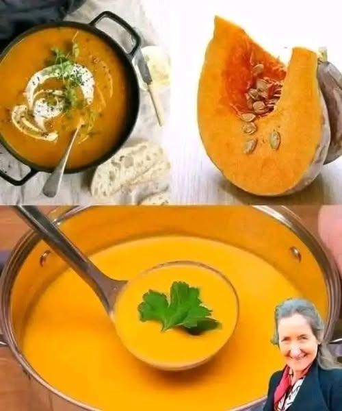 This pumpkin soup is so delicious that I make it every day! Vegetable soup in 30 minutes!