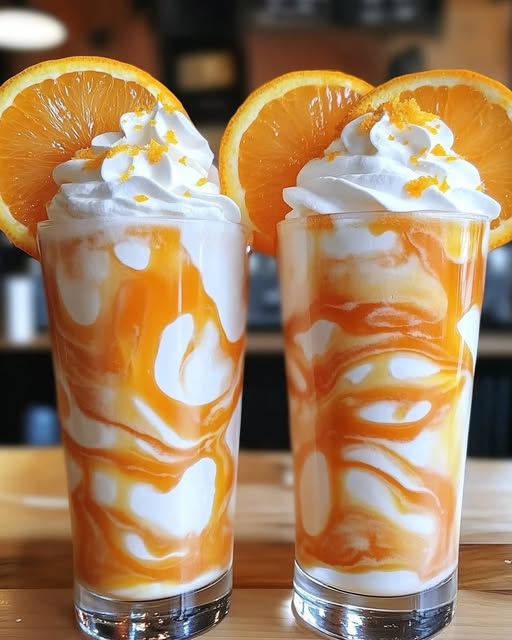 Boozy Orange Creamsicle Floats: A Creamy Cocktail Twist