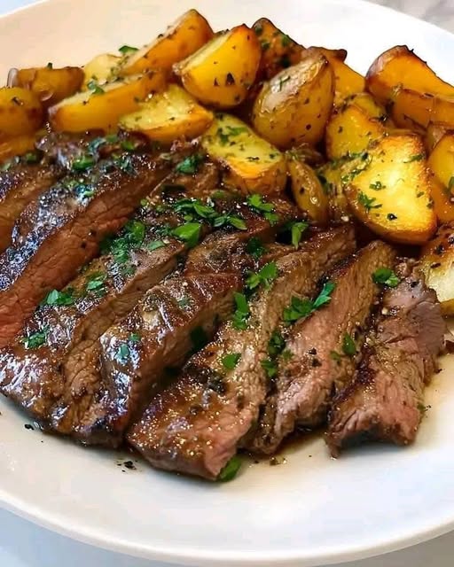 Tremendous Garlic Steak & Potato Foil Packets