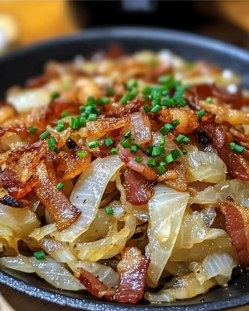 Fried Cabbage with Bacon, Onion & Garlic: A Flavorful, Comforting Side Dish