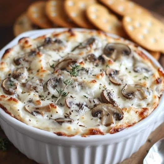 Stuffed Mushroom Dip