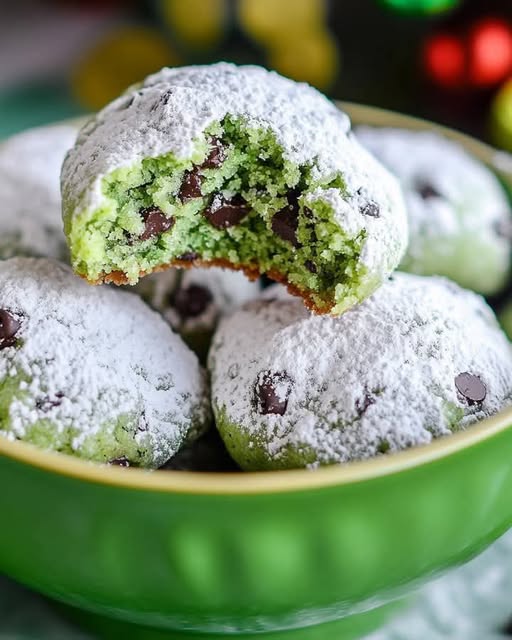 Chocolate + Mint = The Perfect St. Patrick’s Day Cookie!