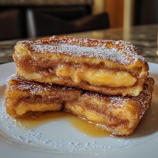 Churro Stuffed French Toast Magic