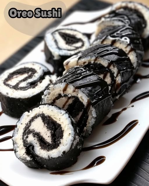 2-Ingredient Oreo Sushi