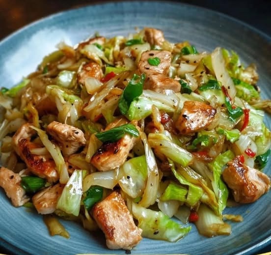 Chinese Chicken Cabbage Stir-Fry: A Flavorful and Healthy Stir-Fry Recipe