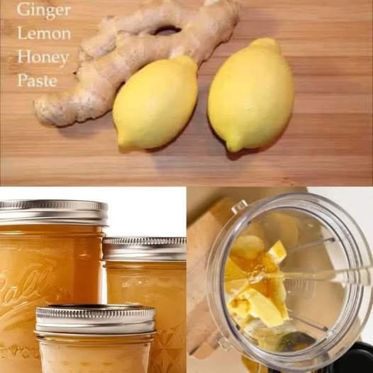 Ginger Lemon Honey Paste: A Powerful Immune-Boosting Remedy