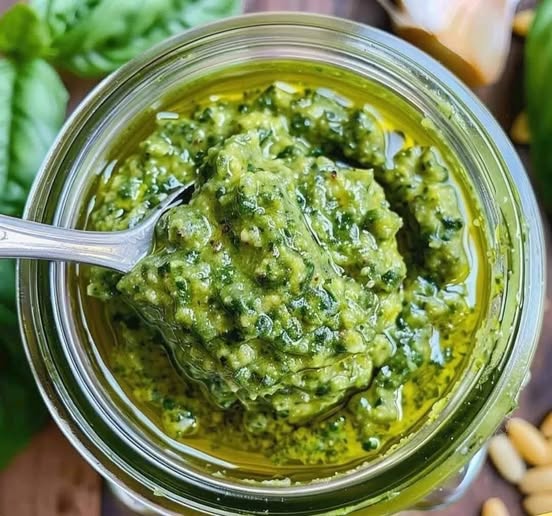 Homemade Pesto Sauce