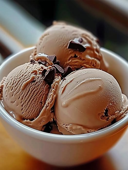 Mocha Noir Dream Ice Cream – A Dark Decadence of Coffee & Chocolate Splendor