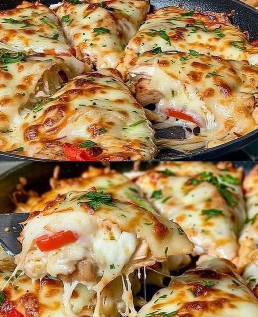 Cheesy Chicken and Vegetable Bake