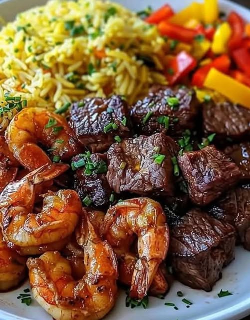 Jerk Steak & Shrimp Delight