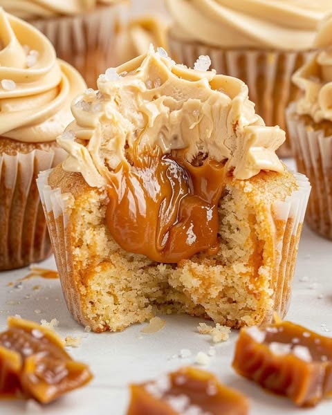 Ultimate Salted Caramel Cupcakes