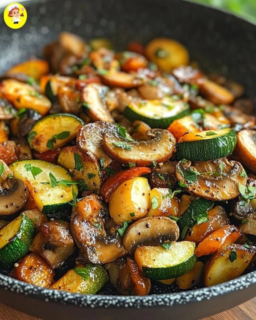 Tuscan Zucchini & Mushroom Medley