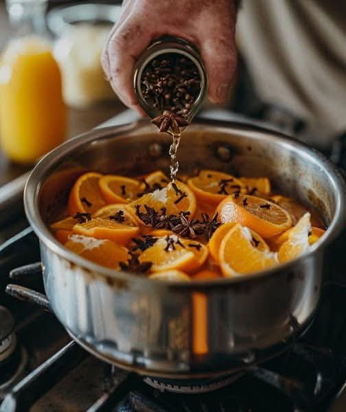 Boiling orange peels with cloves: A Traditional Practice from Our Grandmothers