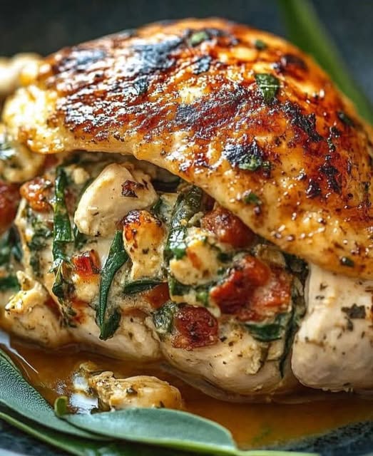 Stuffed Tuscan Chicken