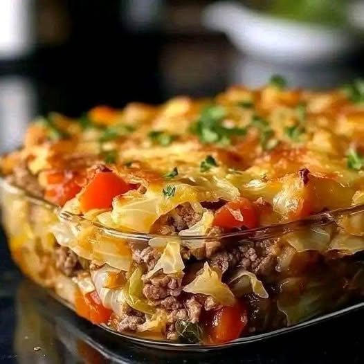 Savory Cabbage Beef Bake: A Hearty One-Dish Meal