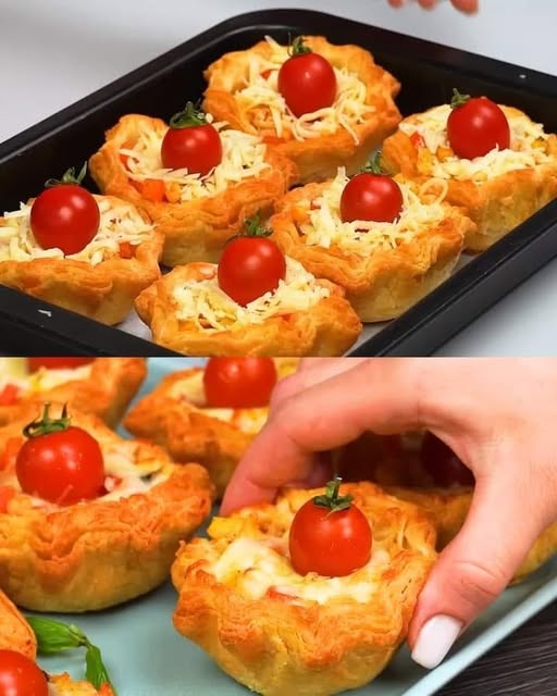 Puff Pastry Baskets - A Restaurant-Inspired Surprise