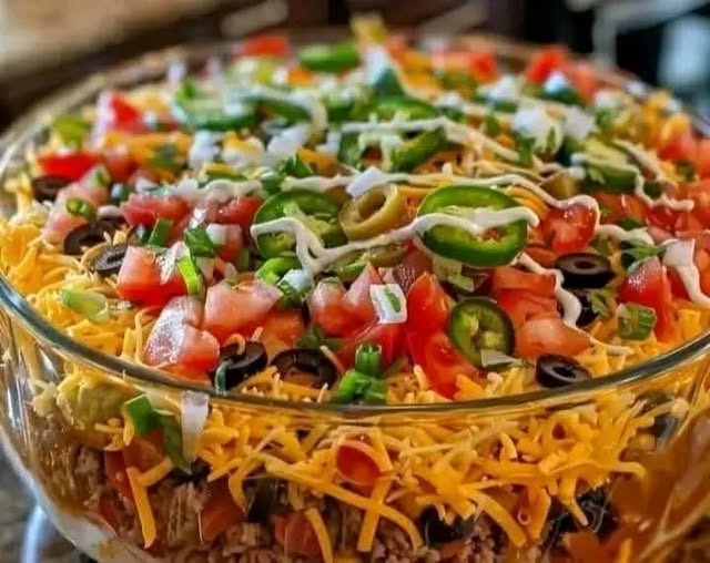 Seven-Layer Taco Dip