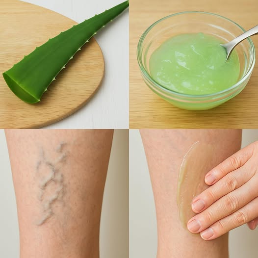 Say Goodbye to Varicose Veins and Heavy Legs with 100% Effective Aloe Vera Leaf