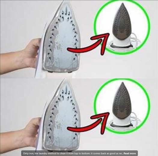 How to Clean a Dirty Iron: Laundry Room Method