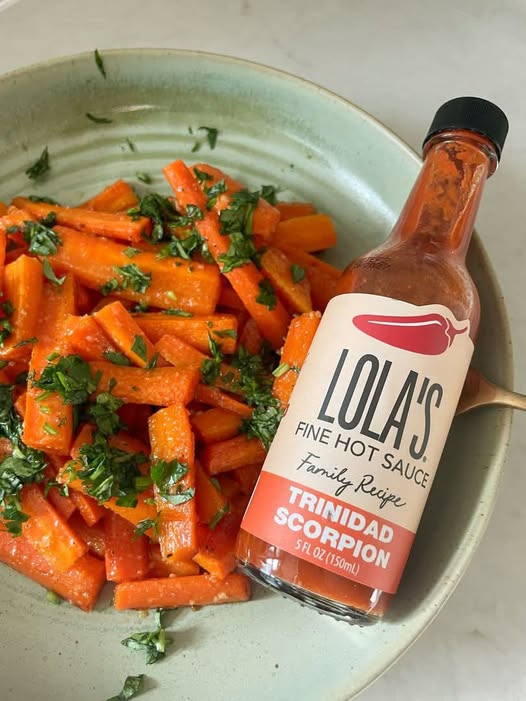 Fiery Maple Glazed Carrots – A Sweet & Spicy Sidekick
