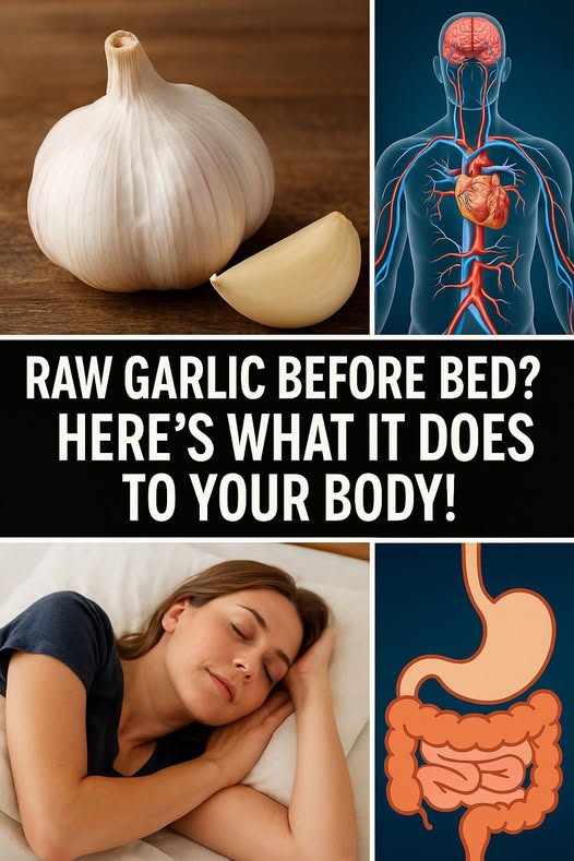 "The Nighttime Clove: What Eating Raw Garlic Before Bed Does to Your Body"