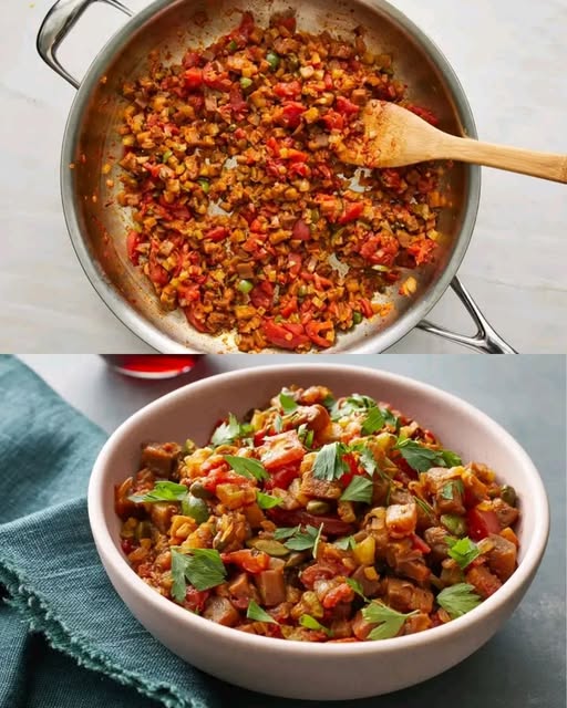 Traditional Sicilian Caponata